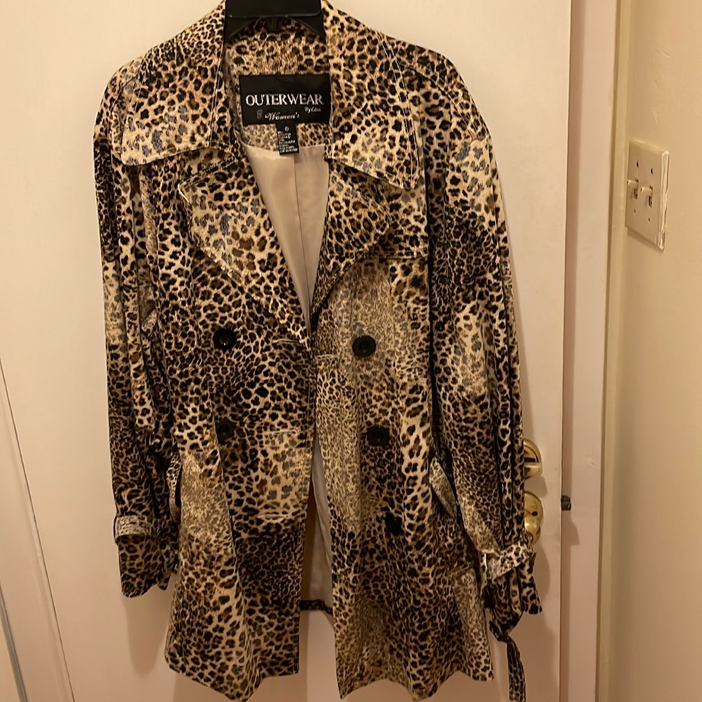 Amazing Animal print coat.